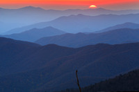 Great Smoky Mountains田纳西州大烟山秋色